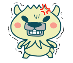 Small animals"Kuri and Hoco" sticker #1793324