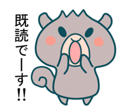 Small animals"Kuri and Hoco" sticker #1793327