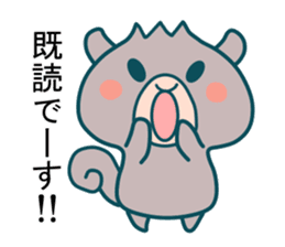 Small animals"Kuri and Hoco" sticker #1793327