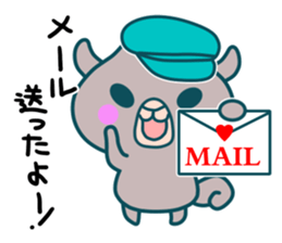 Small animals"Kuri and Hoco" sticker #1793335