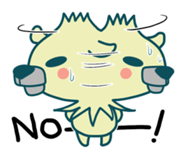 Small animals"Kuri and Hoco" sticker #1793338