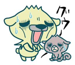 Small animals"Kuri and Hoco" sticker #1793340