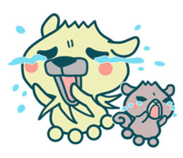 Small animals"Kuri and Hoco" sticker #1793342
