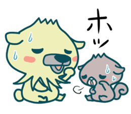 Small animals"Kuri and Hoco" sticker #1793348