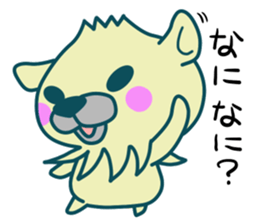 Small animals"Kuri and Hoco" sticker #1793349