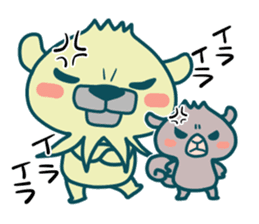 Small animals"Kuri and Hoco" sticker #1793355