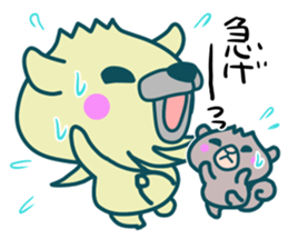 Small animals"Kuri and Hoco" sticker #1793356