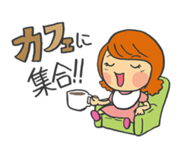 And trying to do Women's Association! sticker #1793443