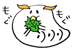 Silkworm sometimes Daruma in Gunma. sticker #1793832