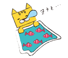 It is a cat.! sticker #1794086