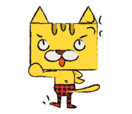 It is a cat.! sticker #1794090