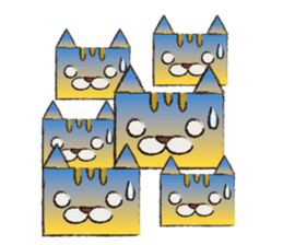 It is a cat.! sticker #1794109