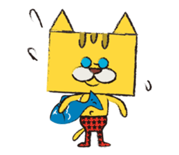 It is a cat.! sticker #1794113