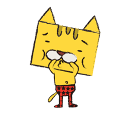 It is a cat.! sticker #1794117