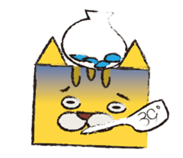 It is a cat.! sticker #1794118