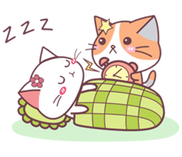 Kitty Garden Stickers sticker #1794240