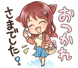 NEKOMIMI Girl's- Daily Life sticker #1794562