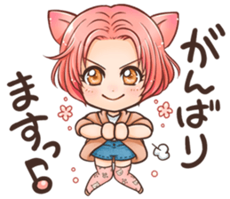 NEKOMIMI Girl's- Daily Life sticker #1794570