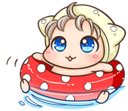 NEKOMIMI Girl's- Daily Life sticker #1794594