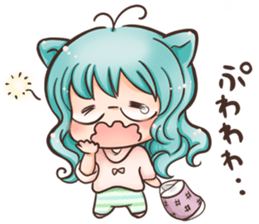 NEKOMIMI Girl's- Daily Life sticker #1794597