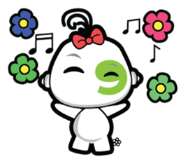 mobile9 Baby Cube sticker #1794765