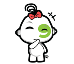 mobile9 Baby Cube sticker #1794766