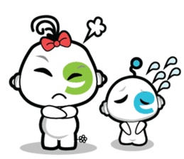 mobile9 Baby Cube sticker #1794786