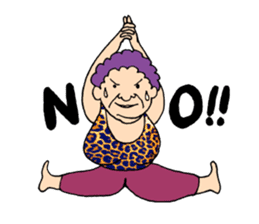 Yoga Madam sticker #1794978