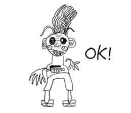 Strange   Aliens sticker #1795006