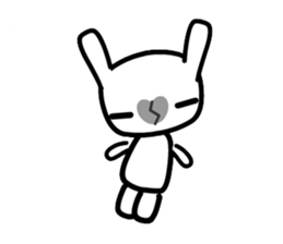Tear Rabbit sticker #1795055