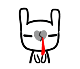 Tear Rabbit sticker #1795060