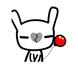 Tear Rabbit sticker #1795061