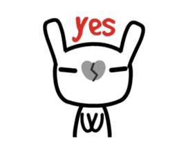 Tear Rabbit sticker #1795063