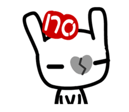 Tear Rabbit sticker #1795064