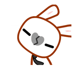 Tear Rabbit sticker #1795077