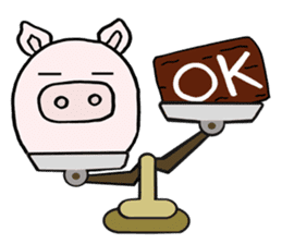 Family of pigs (English) sticker #1795161