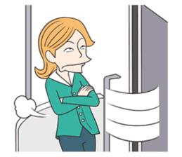 The Train People in Japan sticker #1795334