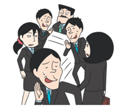 The Train People in Japan sticker #1795340