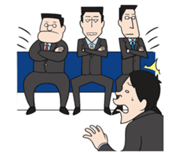 The Train People in Japan sticker #1795346