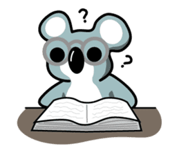 Kawaii Koala Mr Muddy Vol.1.0 sticker #1796530