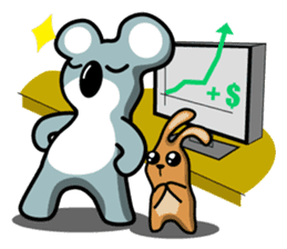 Kawaii Koala Mr Muddy Vol.1.0 sticker #1796541