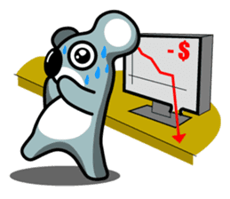 Kawaii Koala Mr Muddy Vol.1.0 sticker #1796542