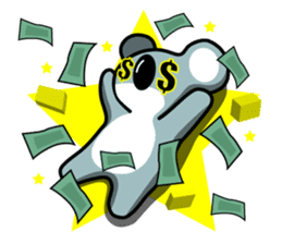 Kawaii Koala Mr Muddy Vol.1.0 sticker #1796543