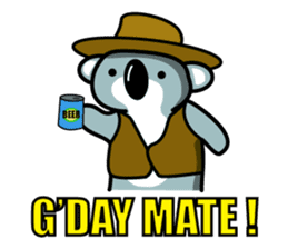 Kawaii Koala Mr Muddy Vol.1.0 sticker #1796554