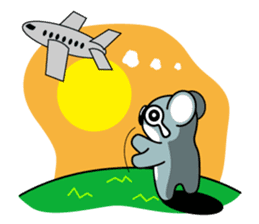 Kawaii Koala Mr Muddy Vol.1.0 sticker #1796555