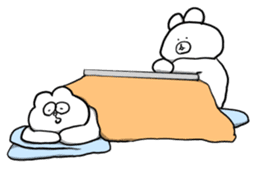 INU & USAGI's WINTER VACATION sticker #1796609