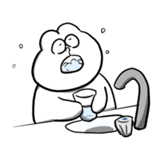 INU & USAGI's WINTER VACATION sticker #1796624