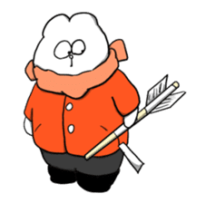 INU & USAGI's WINTER VACATION sticker #1796631