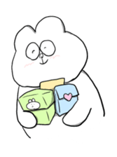 INU & USAGI's WINTER VACATION sticker #1796639