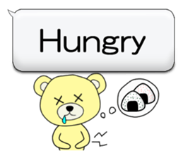 A balloon and bruins(English version) sticker #1796728